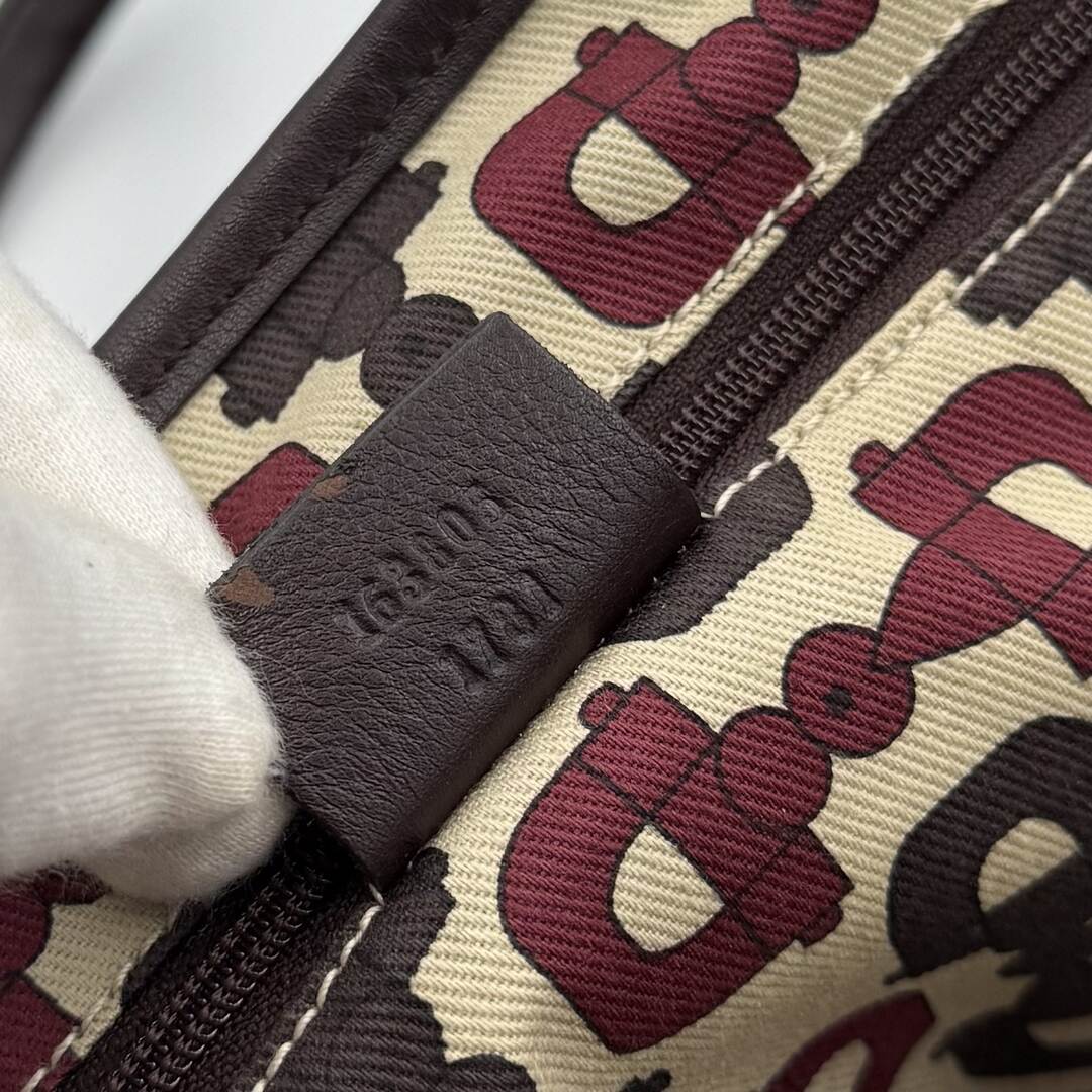 Gucci Guccissima Princy Brown Leather Tote Bag