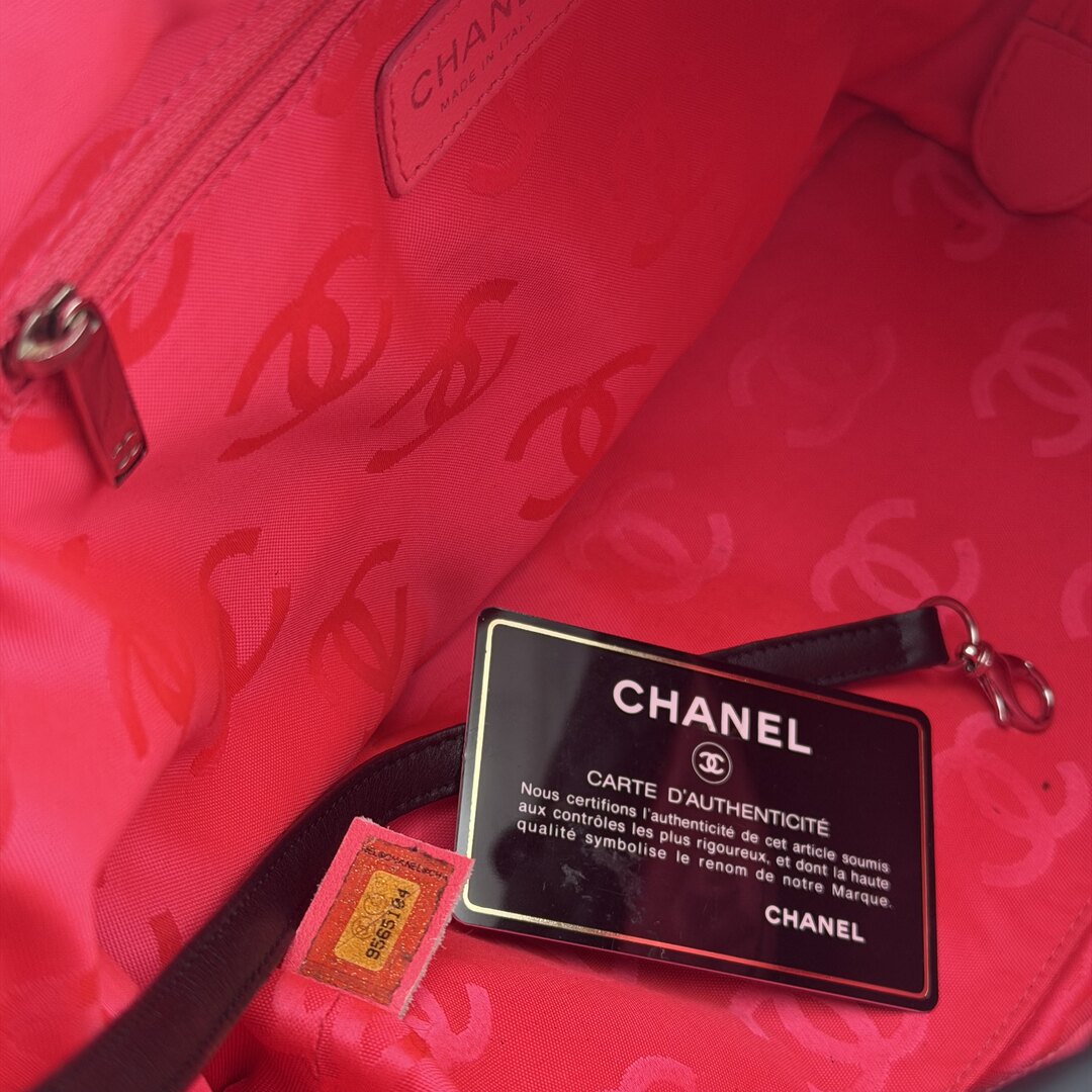 2005 Chanel Cambon Quilted Black Tote Bag