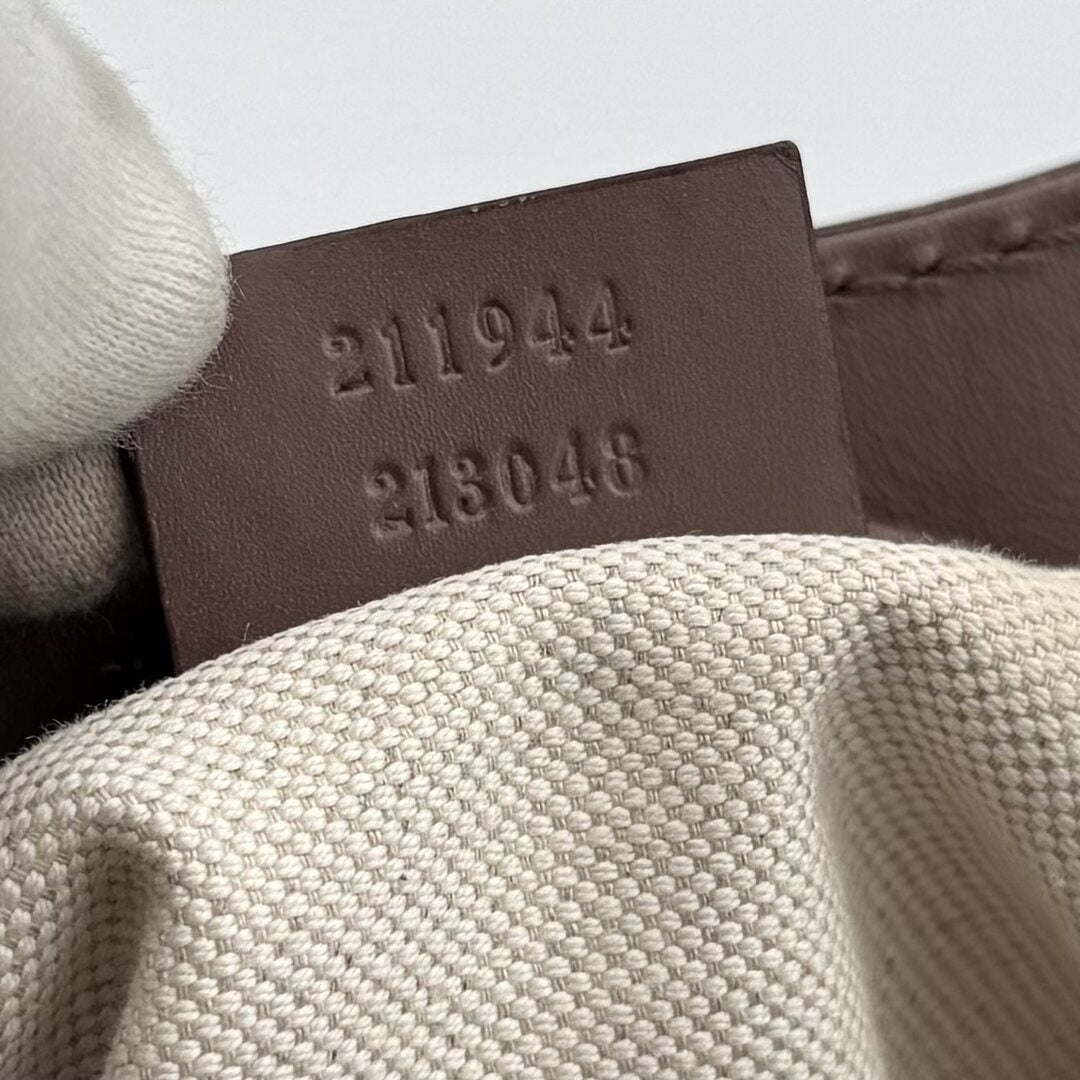 Gucci Monogram Sukey Brown Tote Bag