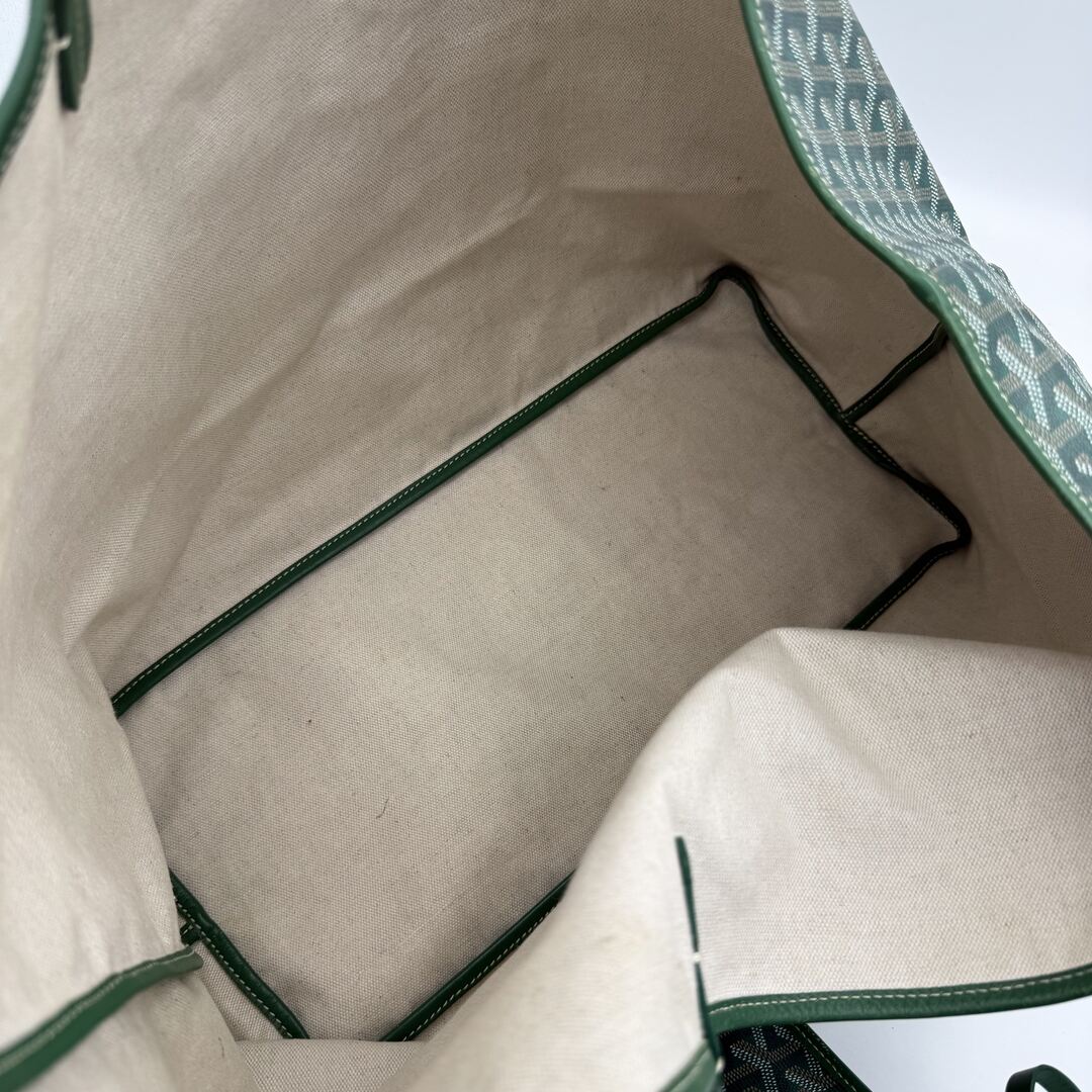 Goyard Saint Louis GM Green Tote Bag