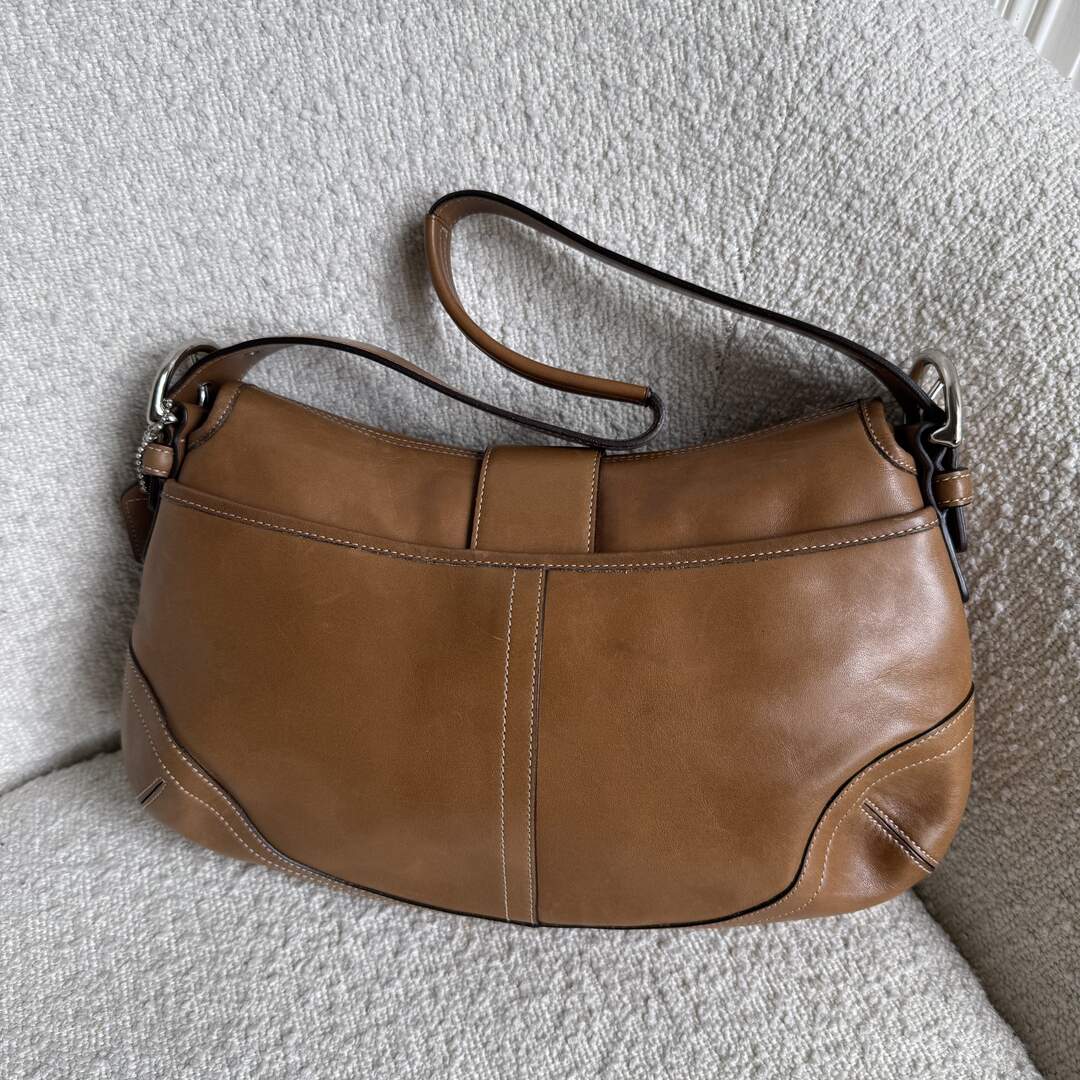 Coach Soho Leather Brown Shoulder Bag
