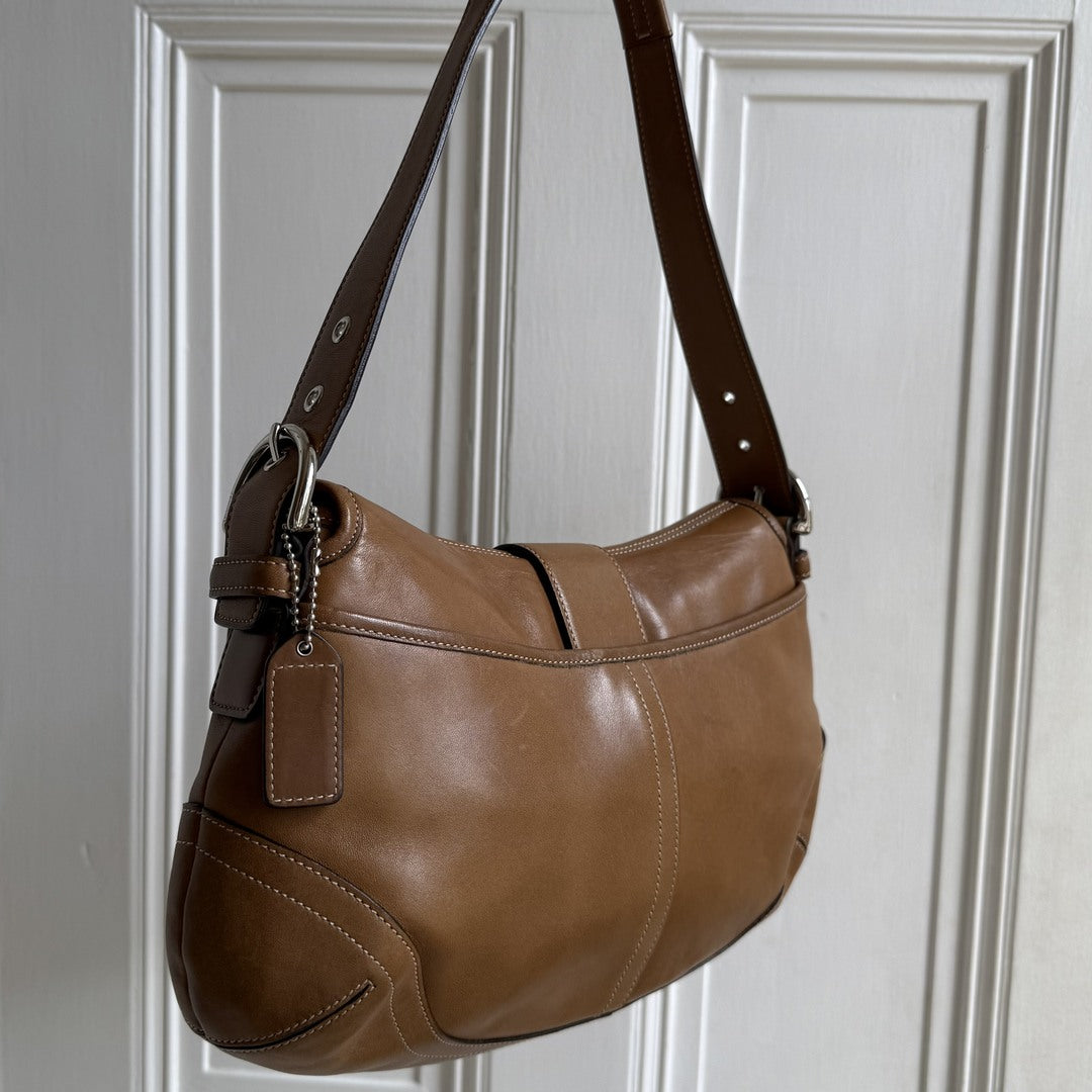 Coach Soho Leather Brown Shoulder Bag