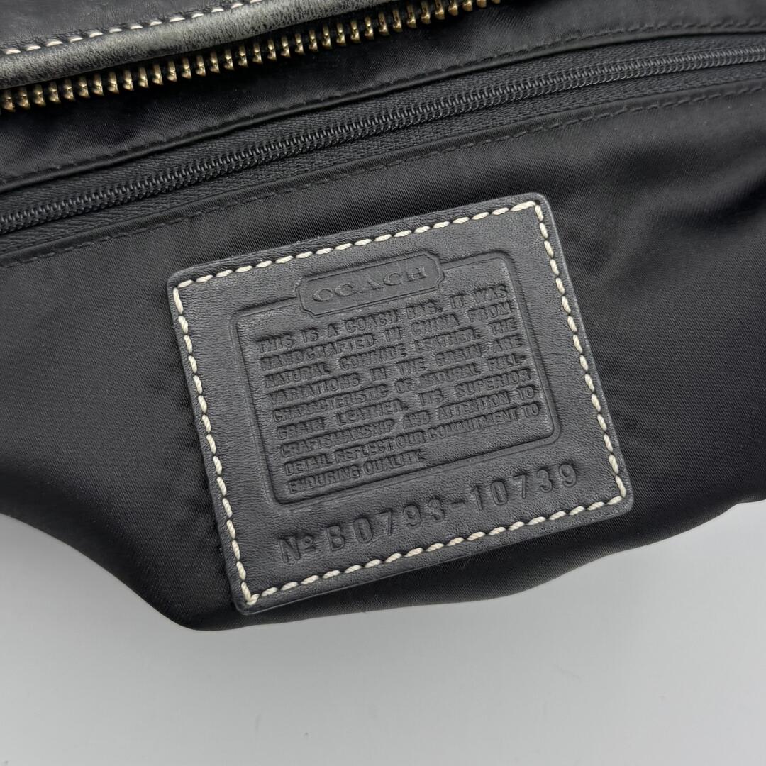 Coach Mini Ergo Hobo Leather Black Shoulder Bag