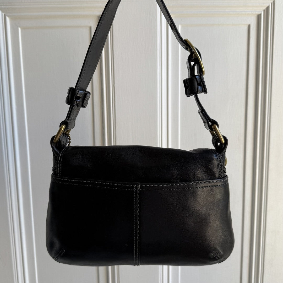 Coach 1941 Leather Black Shoulder Bag