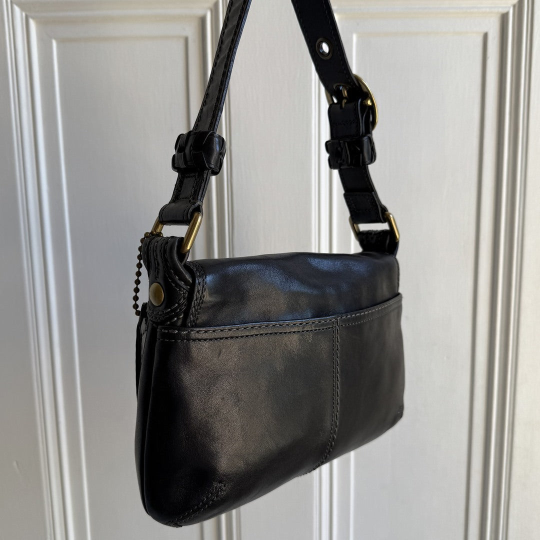 Coach 1941 Leather Black Shoulder Bag