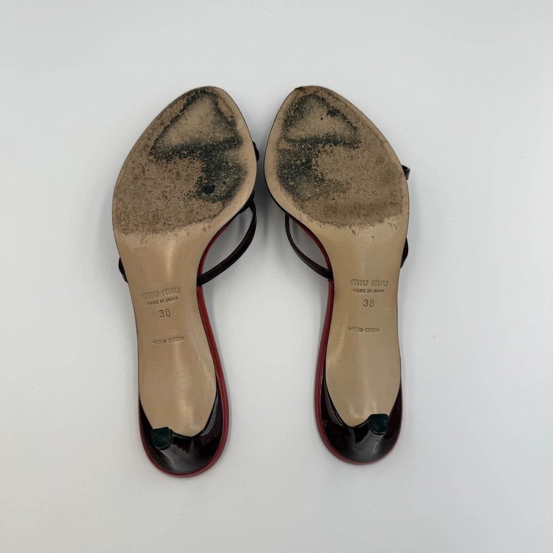2000s Miu Miu Playful Pink Kitten Heels