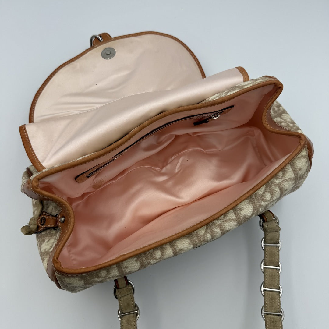 Dior Romantique Trotter Cream Shoulder Bag