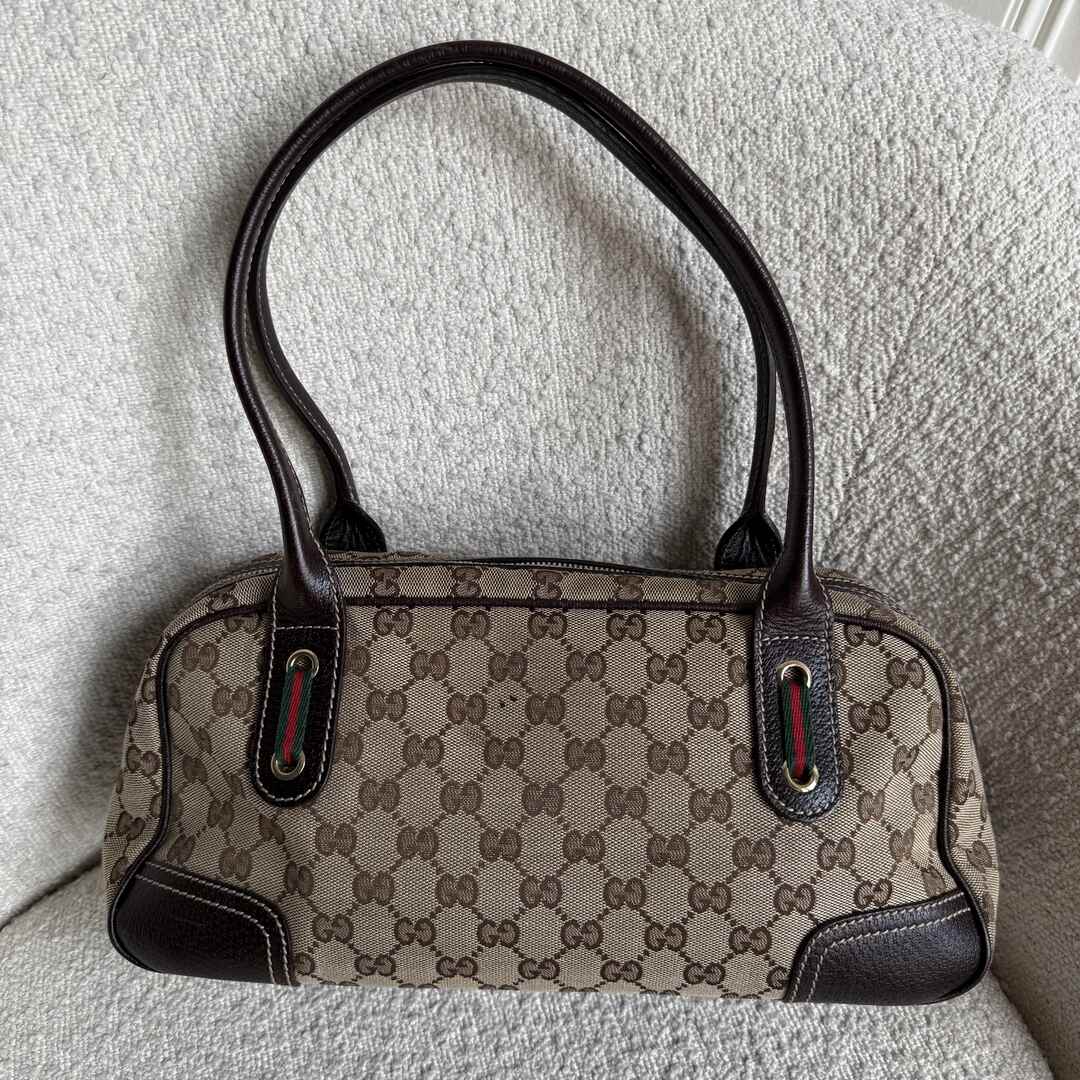 Gucci GG Monogram Princy Brown Shoulder bag