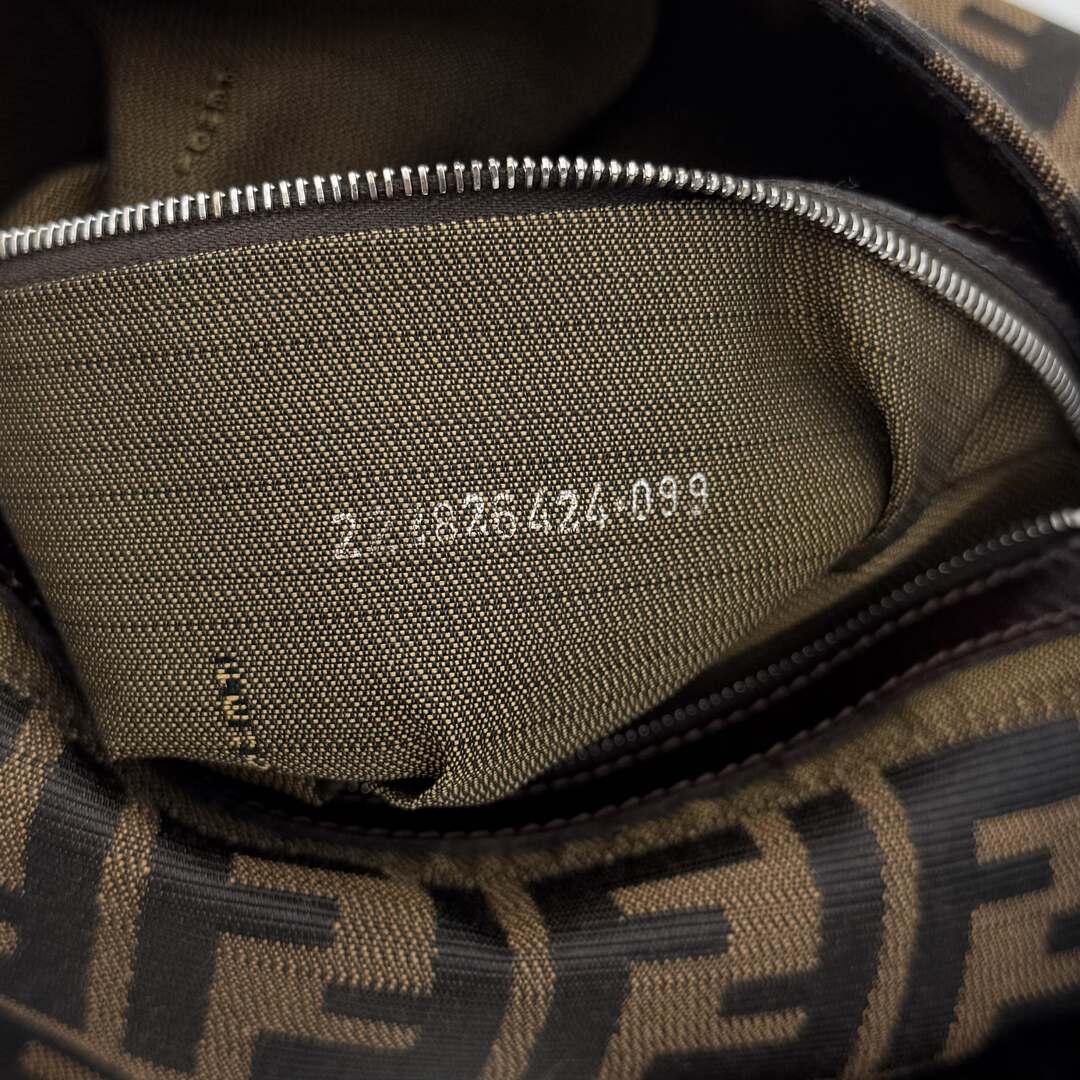 Fendi Mamma Baguette Zucca Shoulder Bag