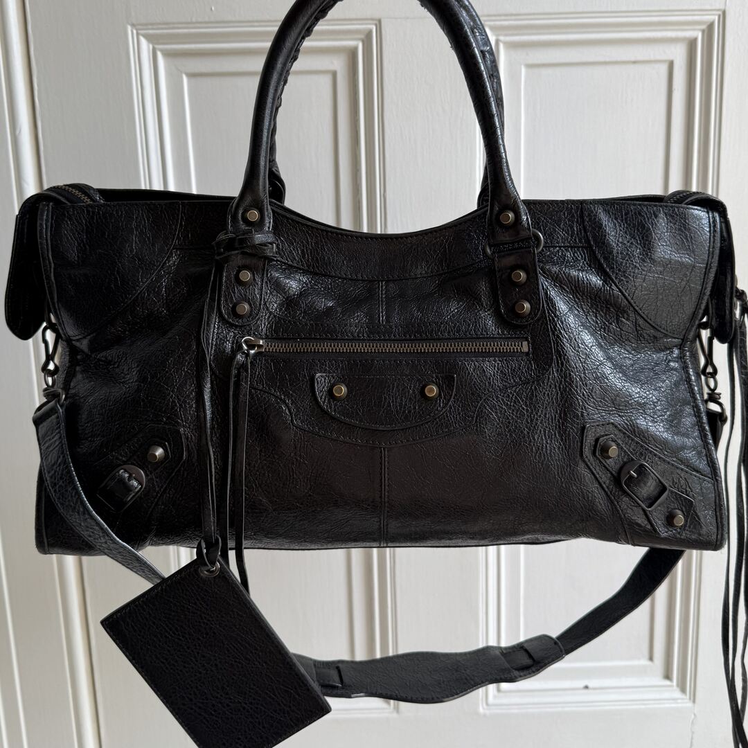 2015 Balenciaga Part Time Back Leather Handbag