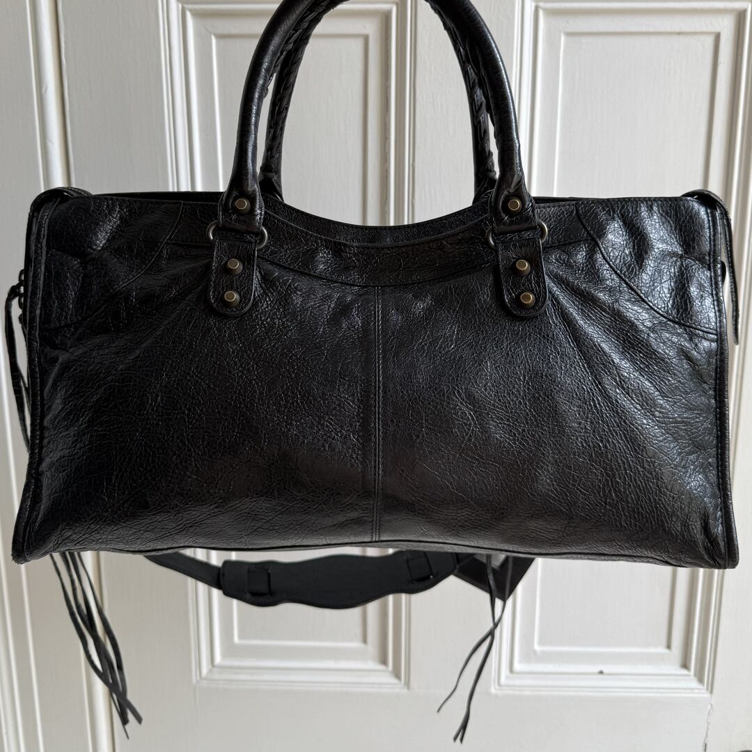 2015 Balenciaga Part Time Back Leather Handbag
