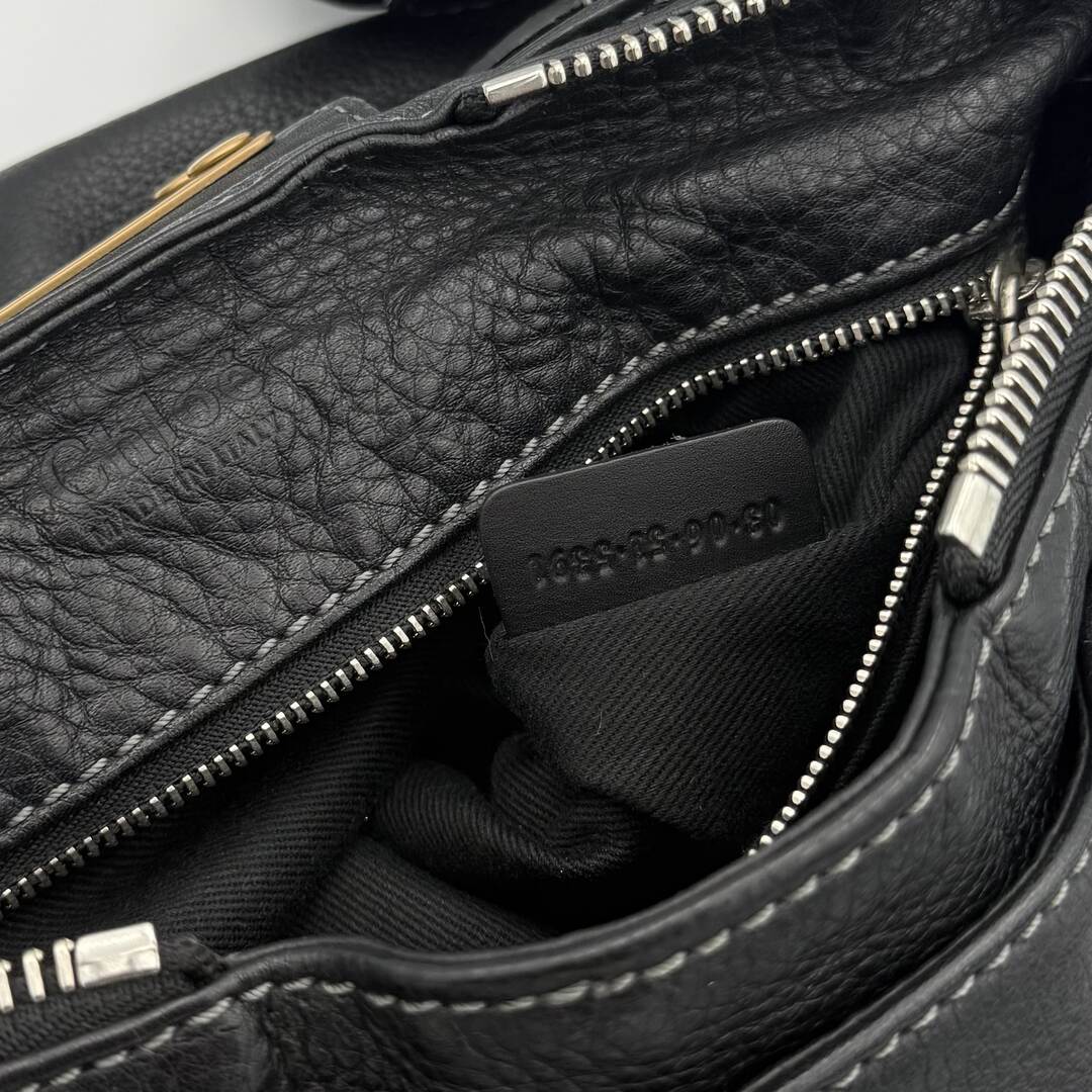 Chloe Paddington Leather Black Handbag