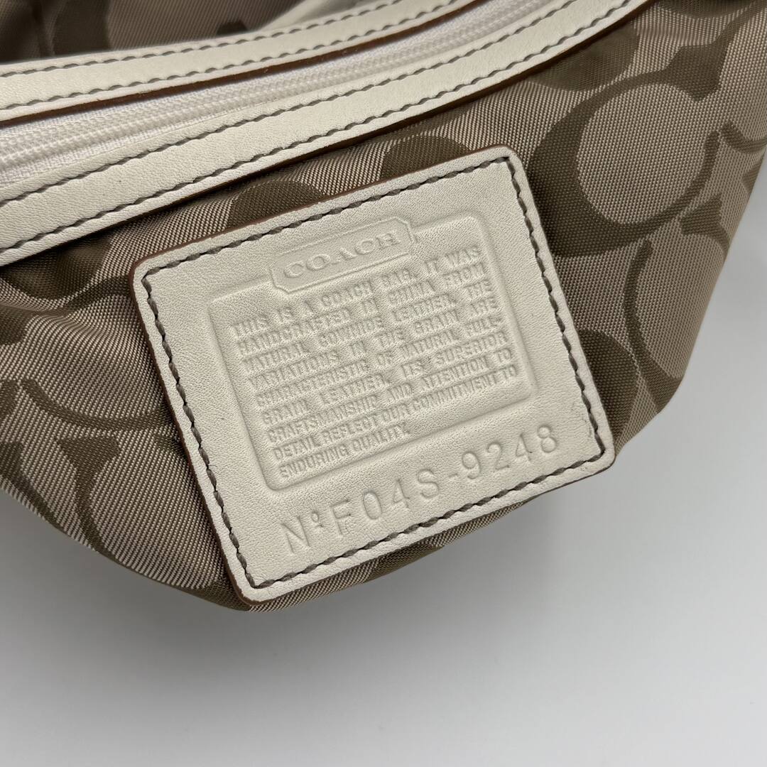 Coach Soho Leather White Shoulder Bag