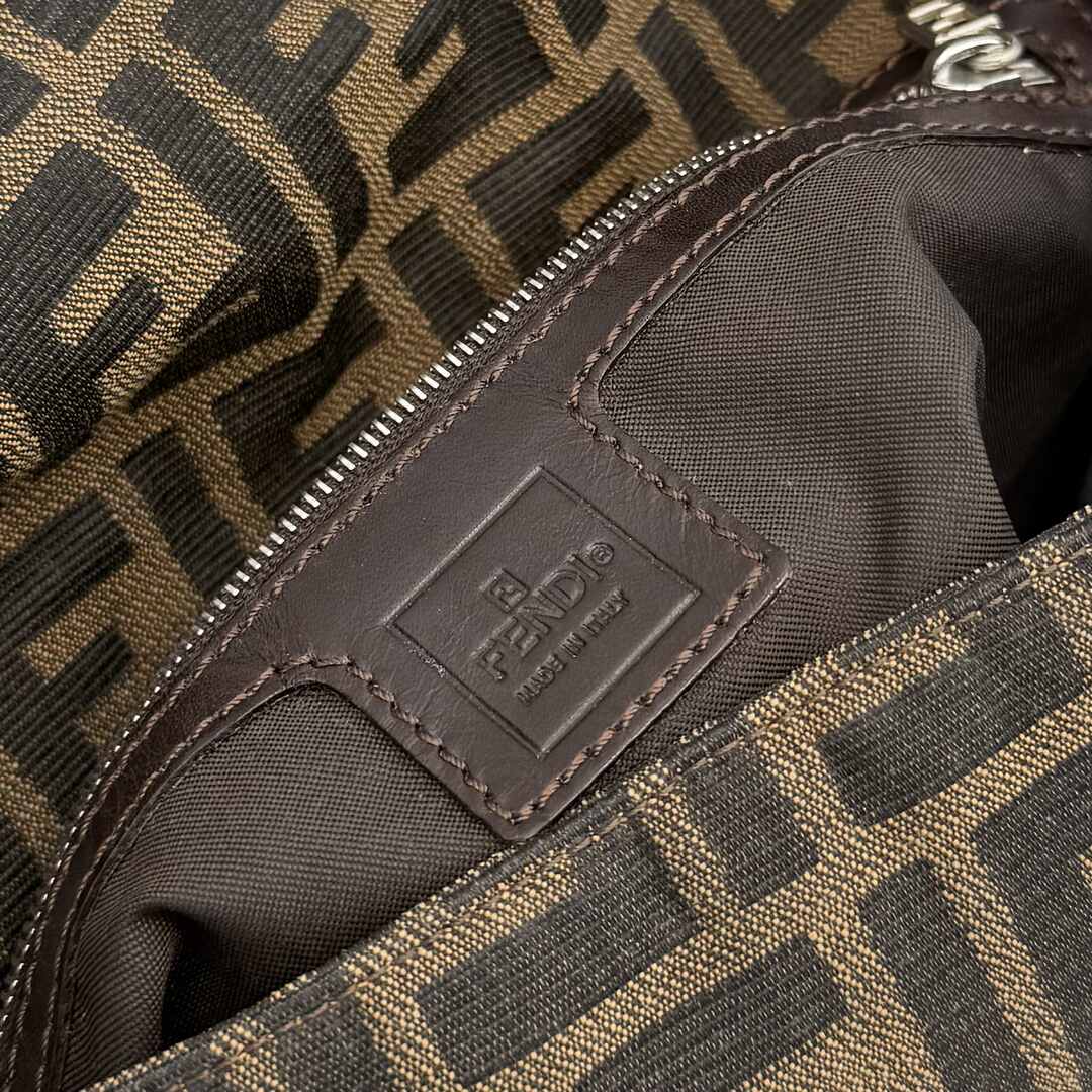 Fendi Mamma Baguette Zucca Shoulder Bag