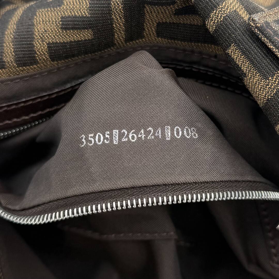 Fendi Mamma Baguette Zucca Shoulder Bag