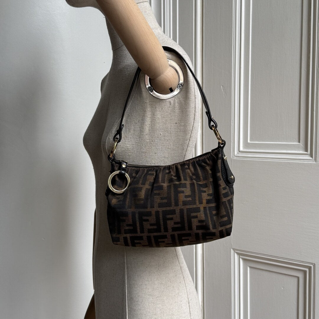 Fendi Zucca Monogram Mini Shoulder Bag