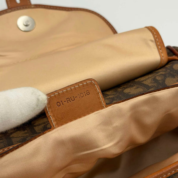 2000s Dior Romantique Trotter Brown Handbag