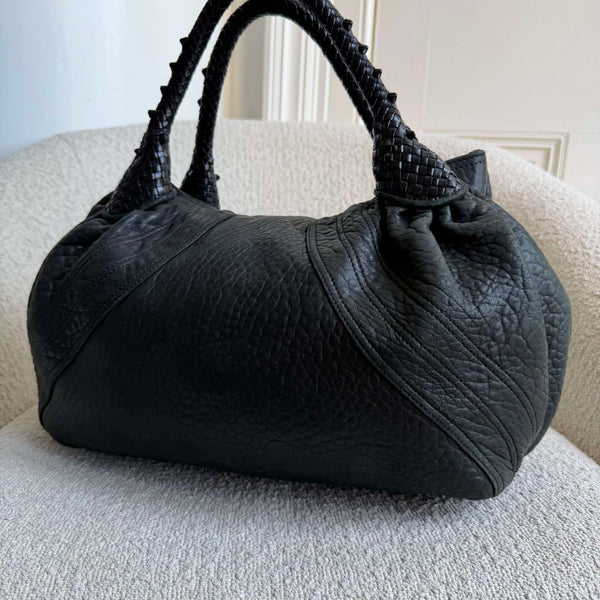 Fendi Spy Black Leather Handbag