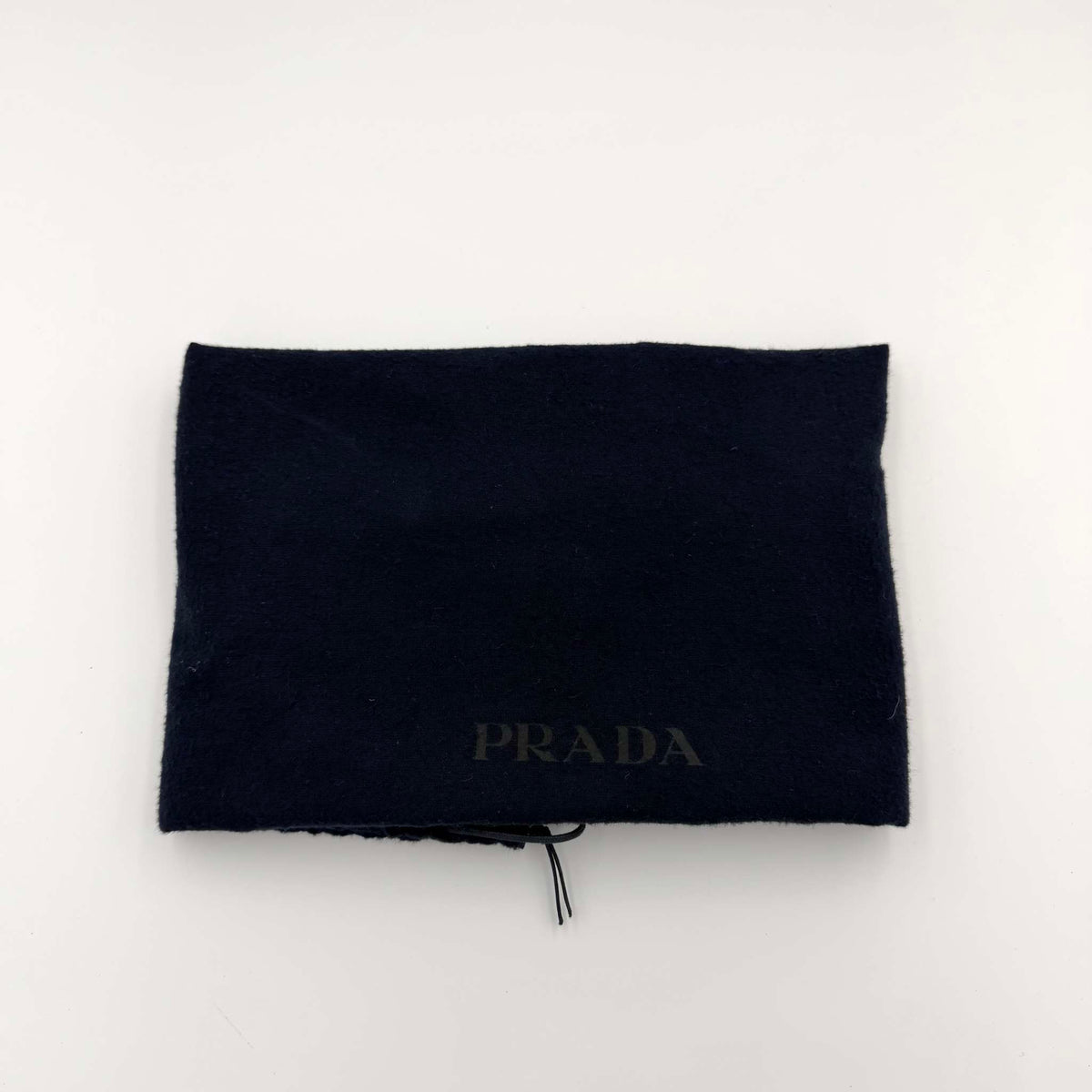 Prada Pocket Nappa Black Leather Shoulder Bag