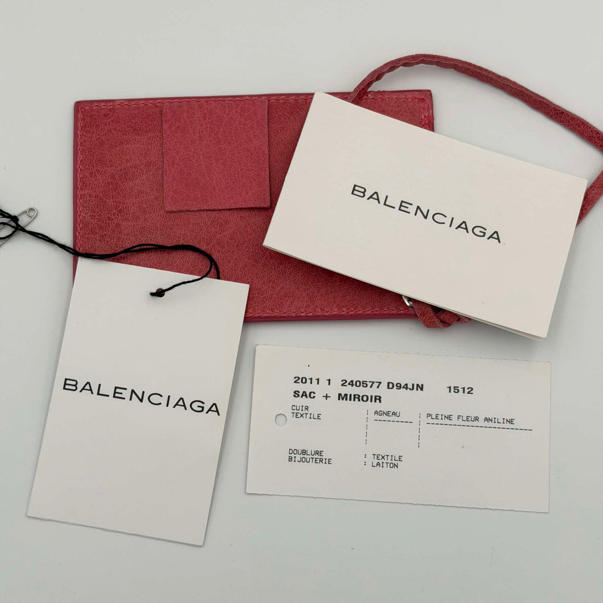 2009 Balenciaga First Pink Leather Handbag