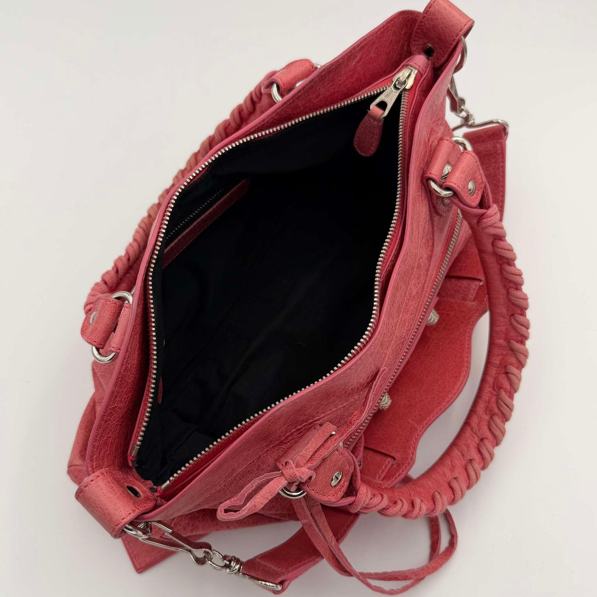2009 Balenciaga First Pink Leather Handbag