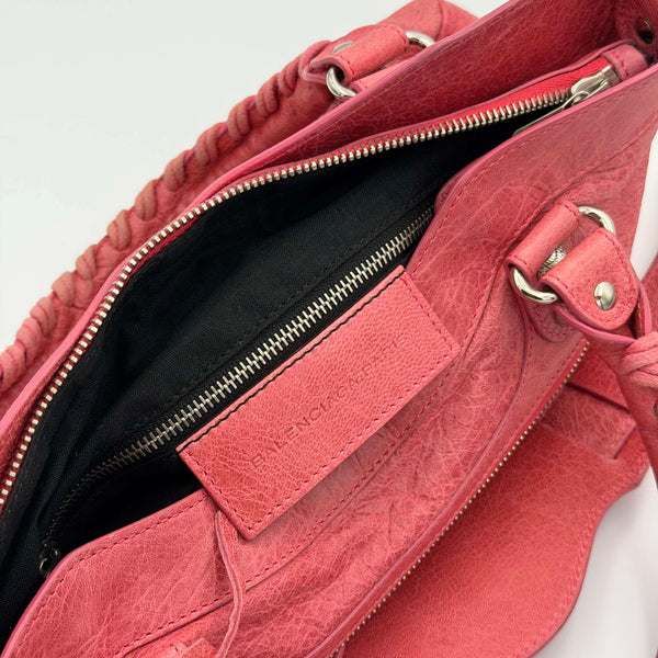 2009 Balenciaga First Pink Leather Handbag