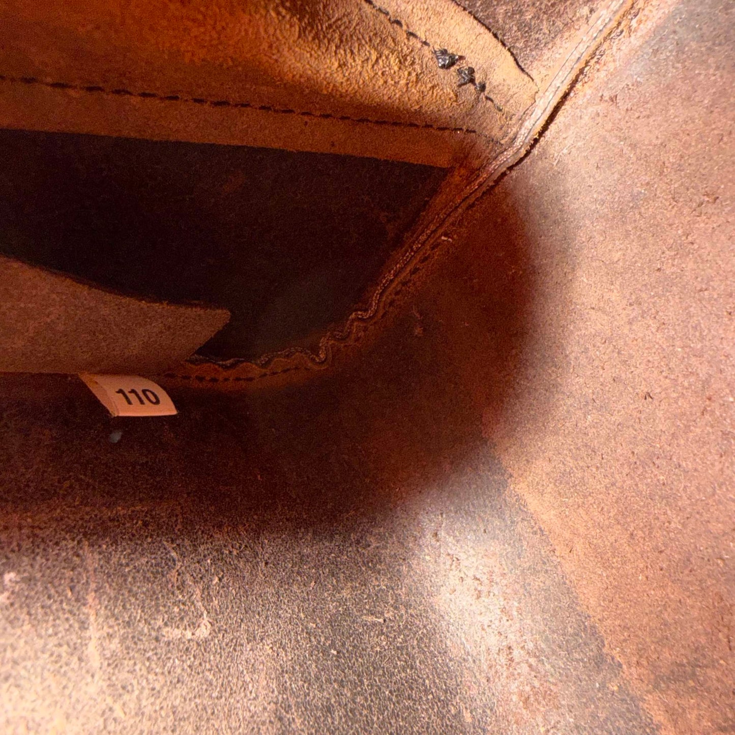 Archive Miu Miu Dark Brown Leather Shoulder Bag