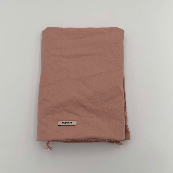 Miu Miu Vitello Leather Caramel Brown Tote Bag