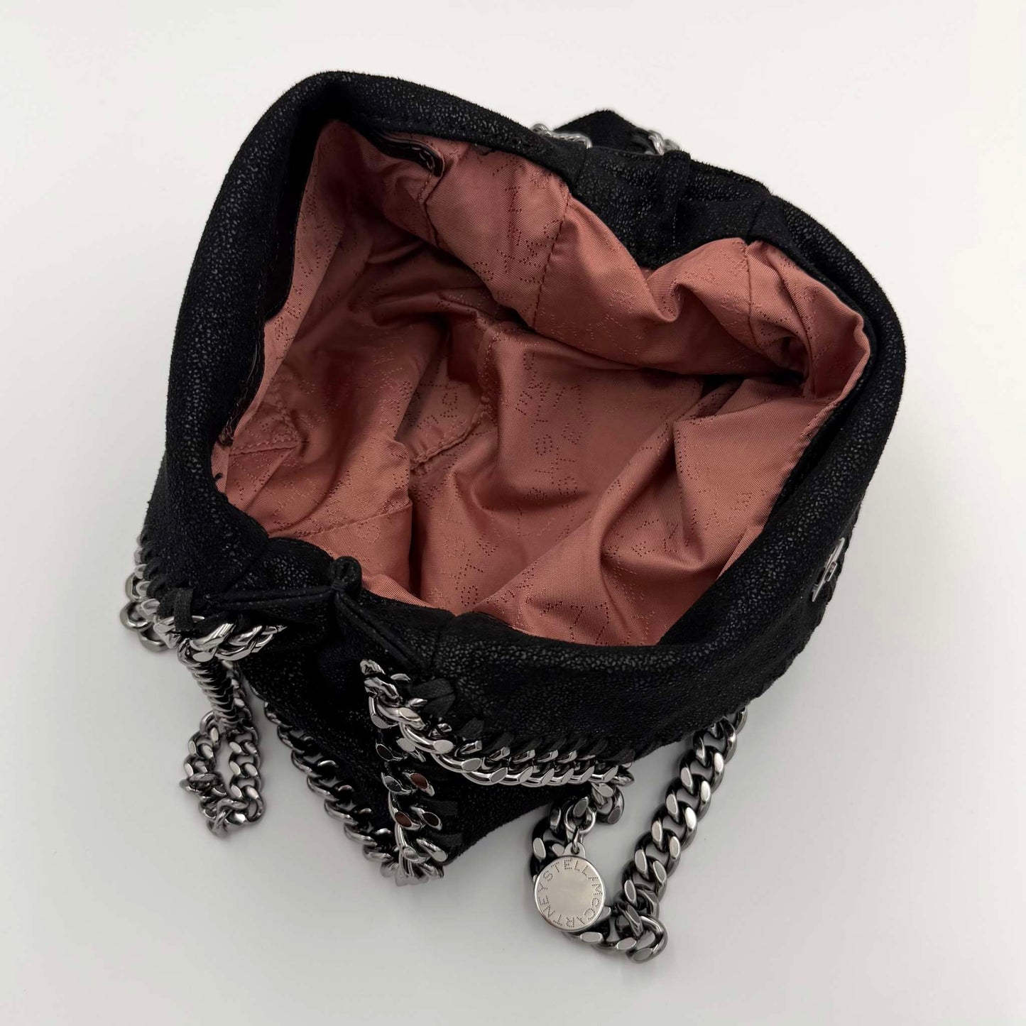 Stella McCartney Mini Falabella Chain Black Shoulder Bag