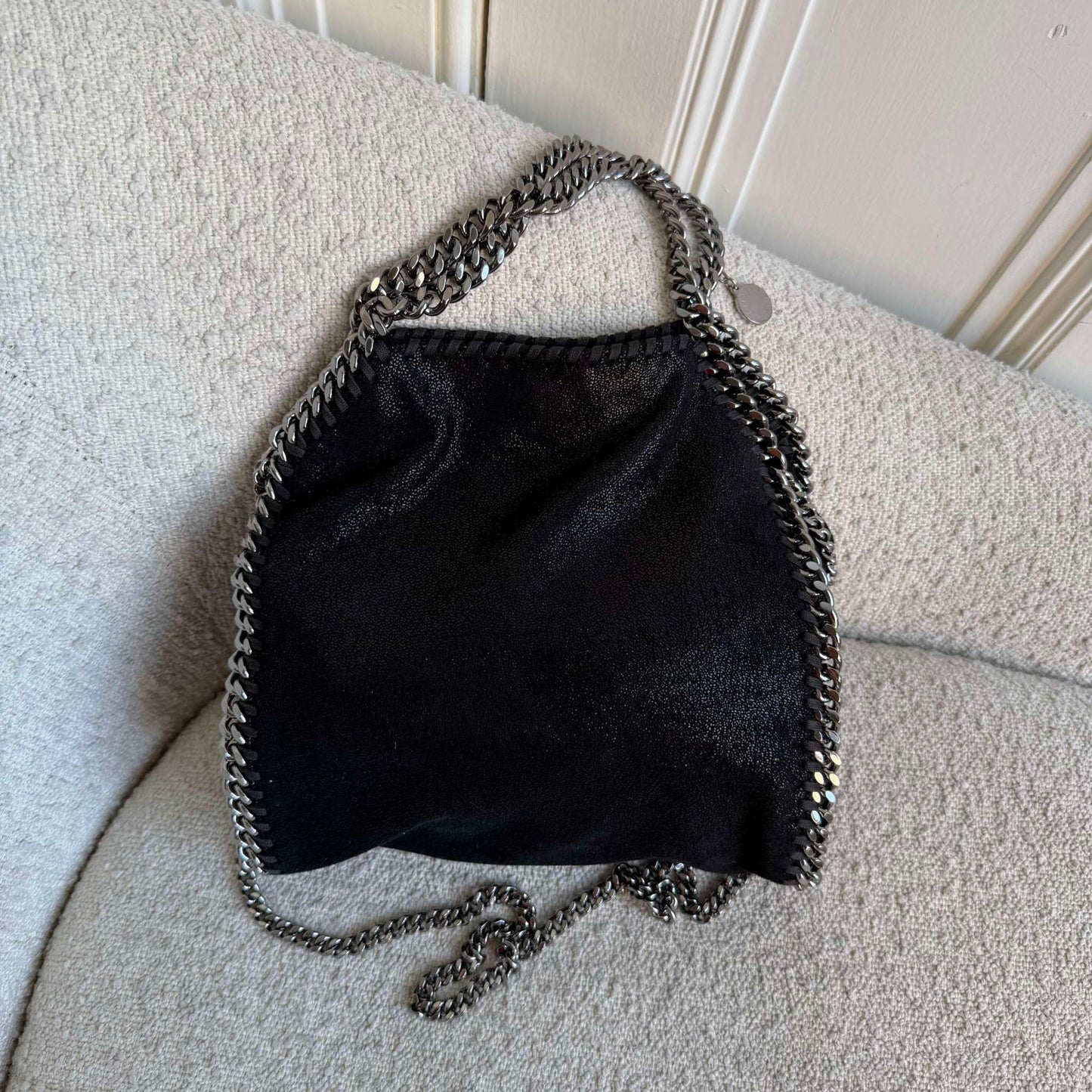 Stella McCartney Mini Falabella Chain Black Shoulder Bag