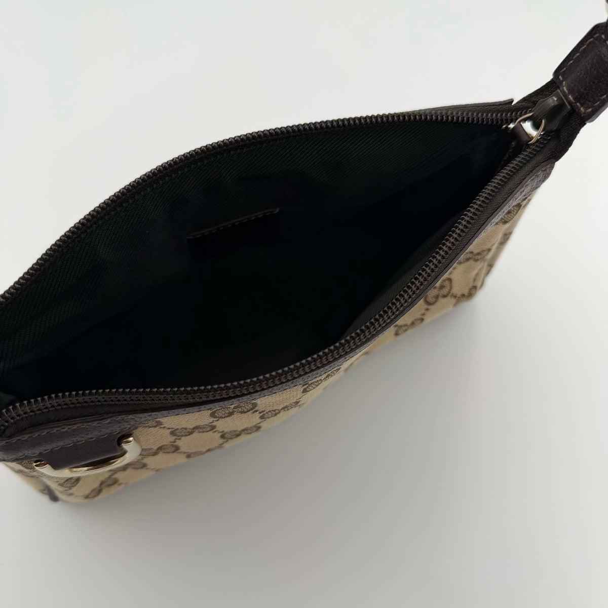 Gucci Mini Abbey D Ring Brown Shoulder Bag