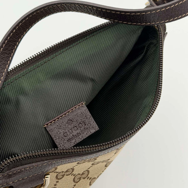 Gucci Mini Abbey D Ring Brown Shoulder Bag