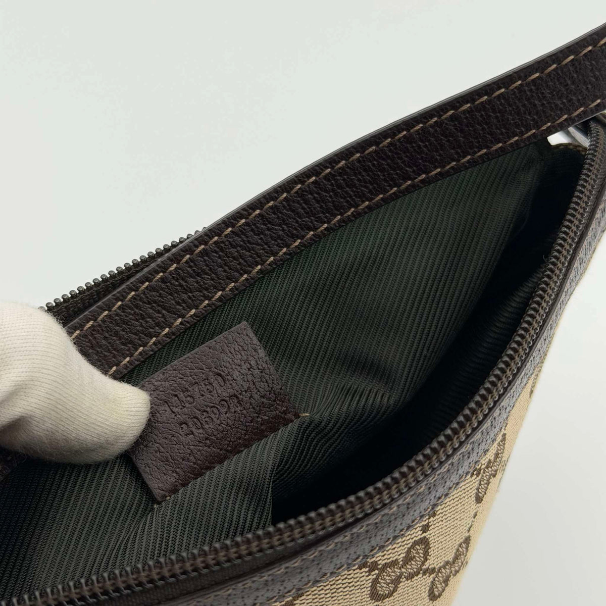 Gucci Mini Abbey D Ring Brown Shoulder Bag