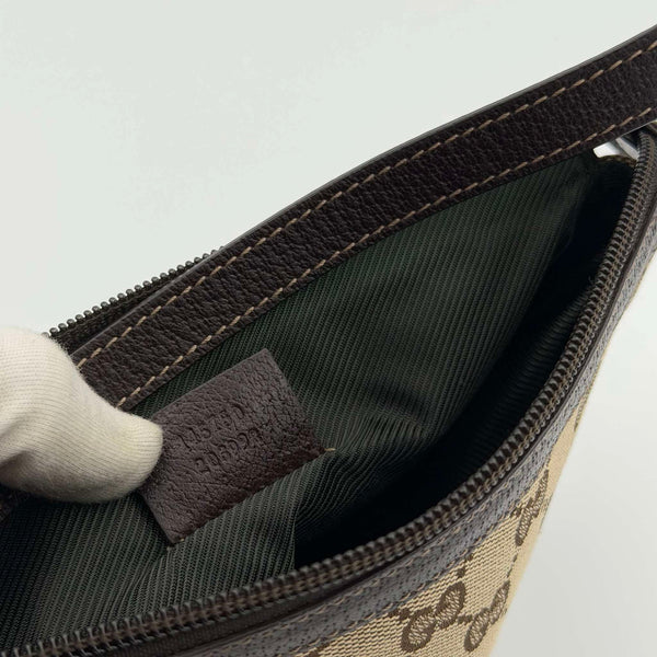 Gucci Mini Abbey D Ring Brown Shoulder Bag