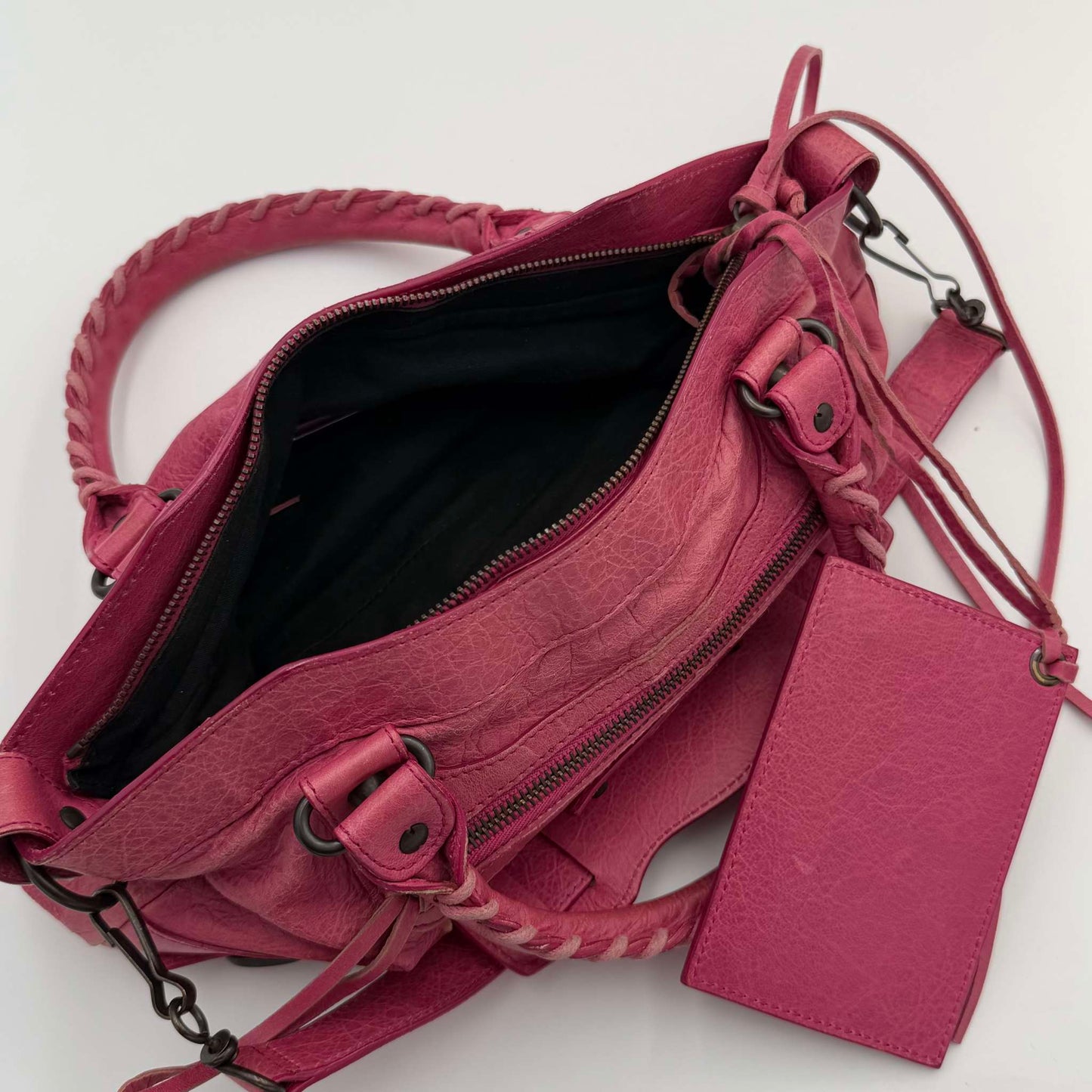 2011 Balenciaga First Pink Leather Handbag