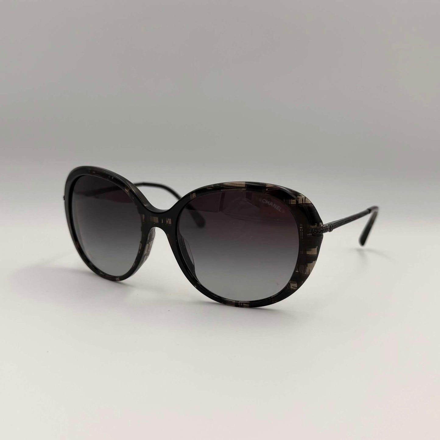 Chanel CC Coco Oversized Sunglasses