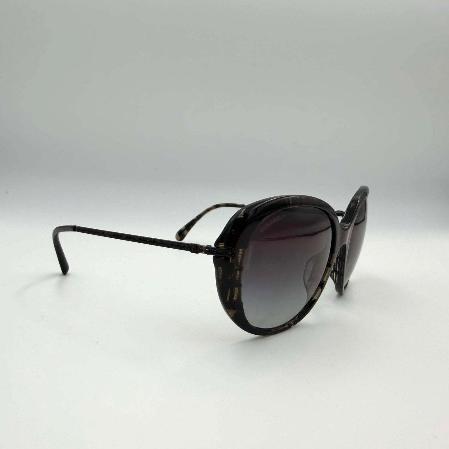 Chanel CC Coco Oversized Sunglasses