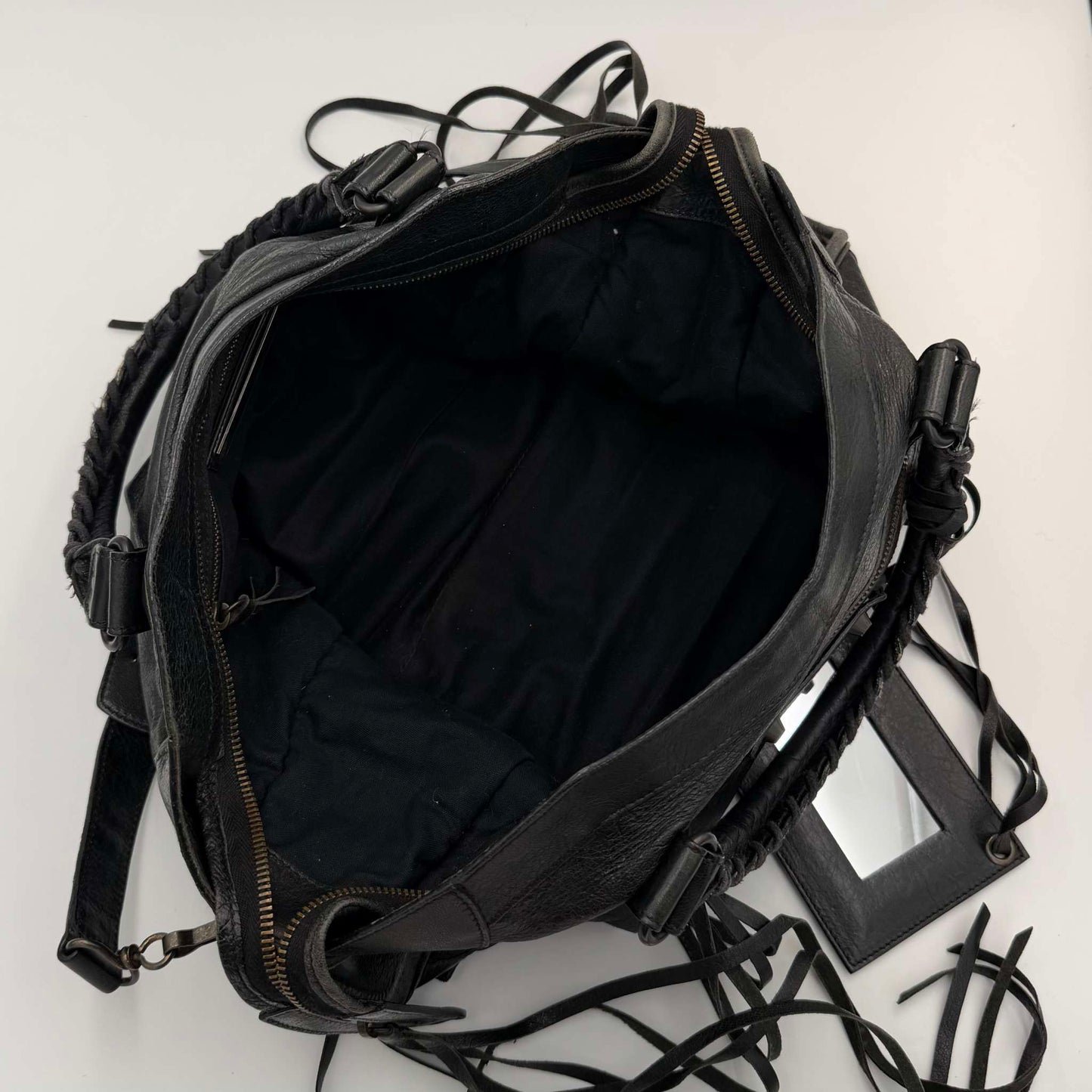 2009 Balenciaga The City Leather Black Bag