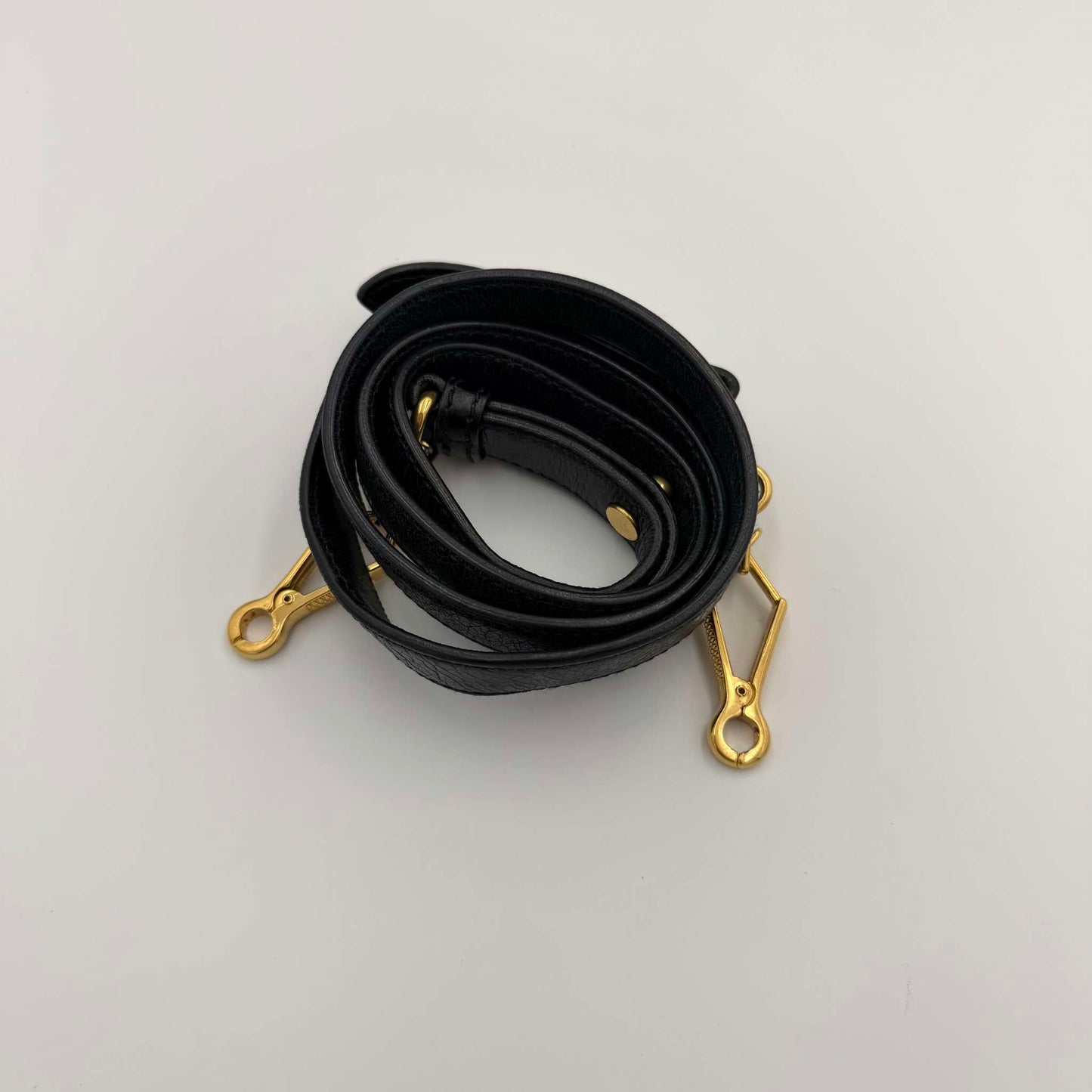 Miu Miu Vitello Black Leather Handbag