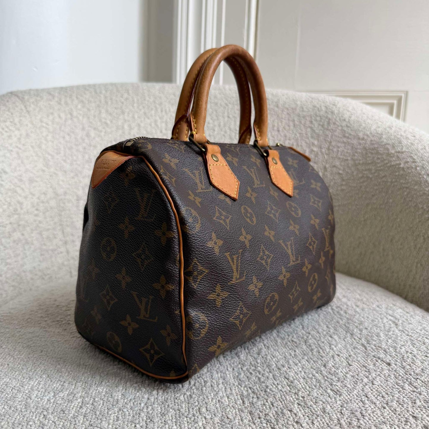 2008 Louis Vuitton Monogram Speedy 25 Handbag