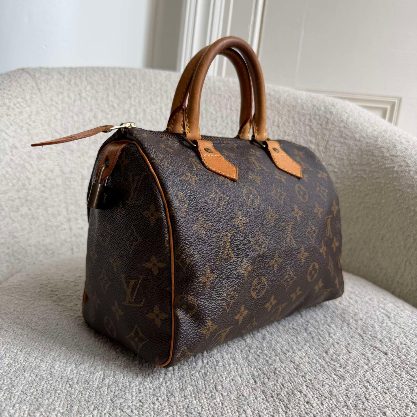 2008 Louis Vuitton Monogram Speedy 25 Handbag