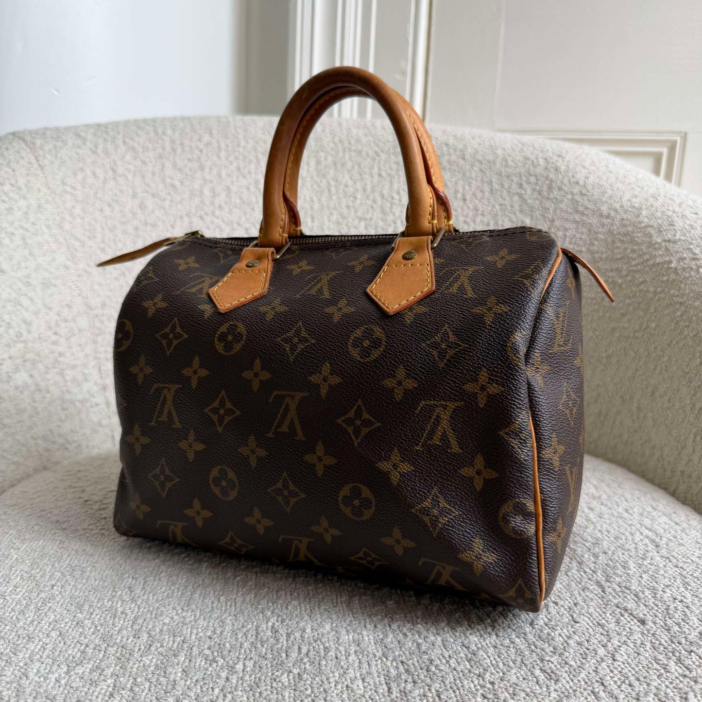 2008 Louis Vuitton Monogram Speedy 25 Handbag