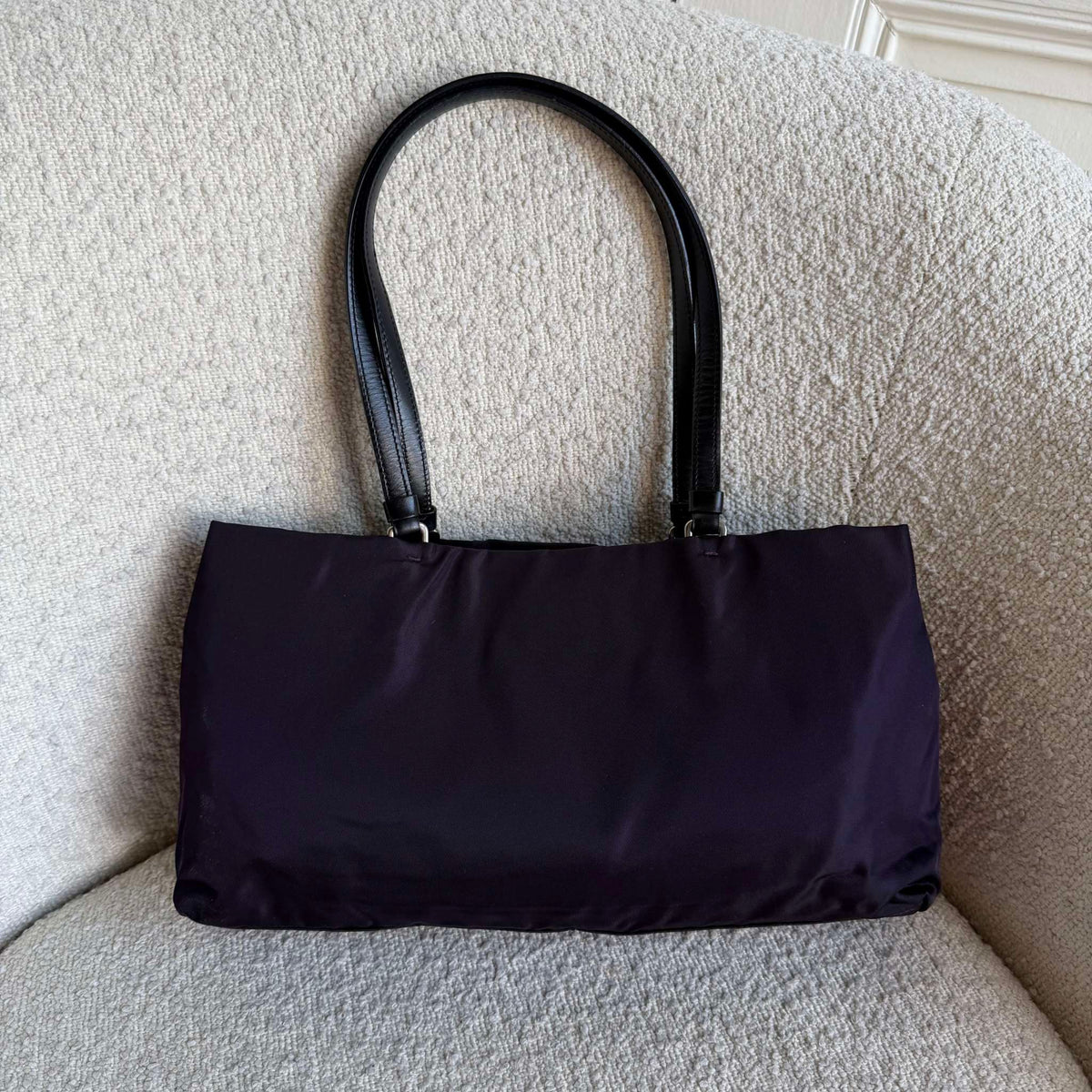 Prada Nylon Purple Shoulder Bag