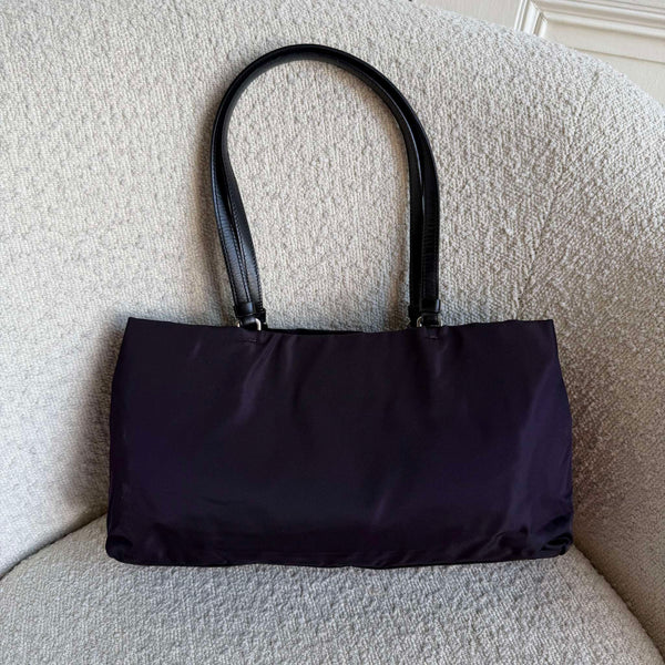 Prada Nylon Purple Shoulder Bag