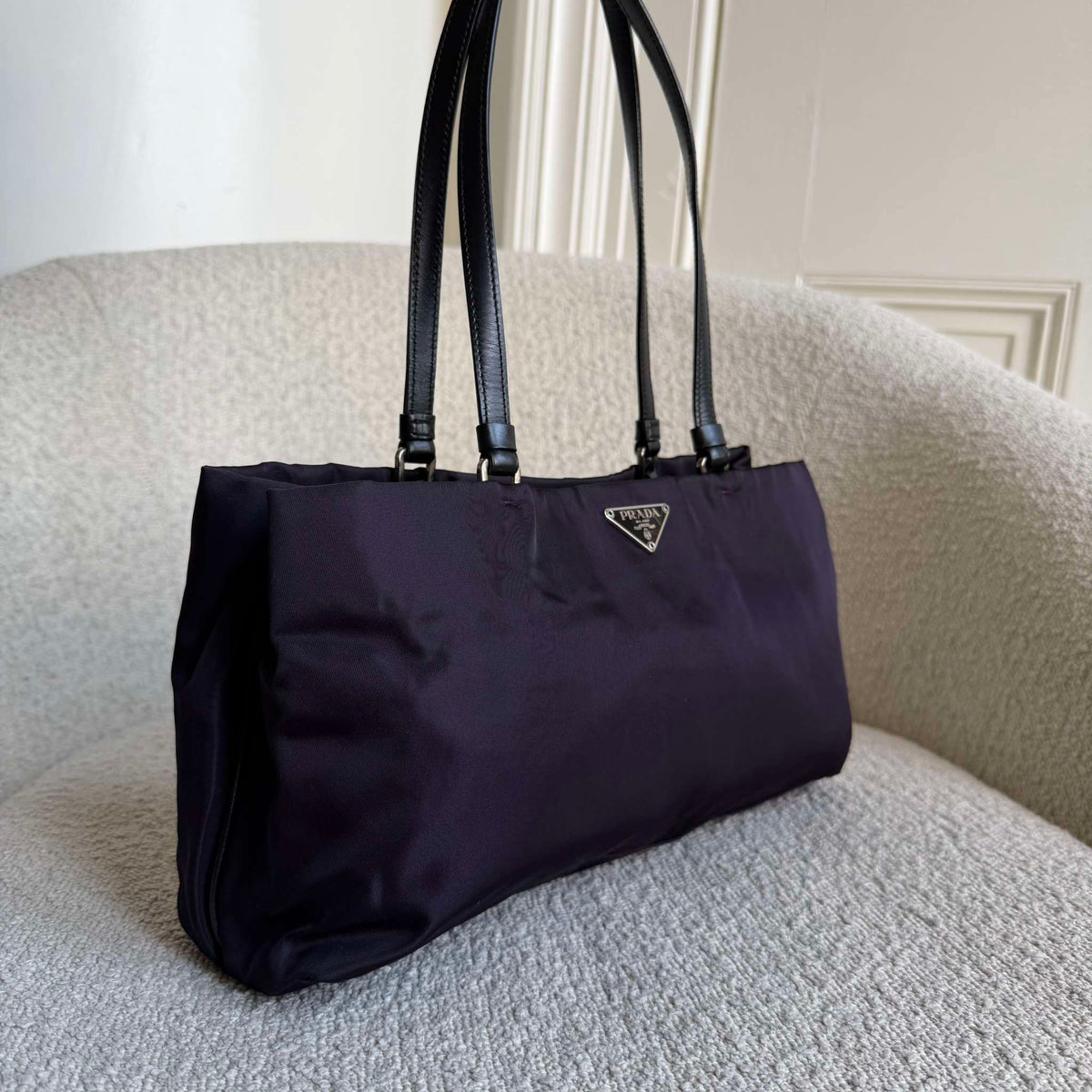 Prada Nylon Purple Shoulder Bag
