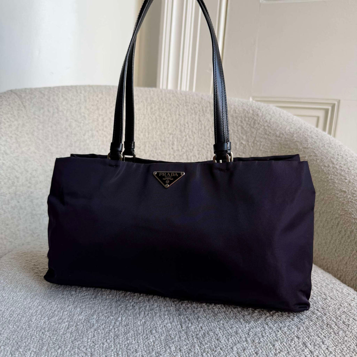 Prada Nylon Purple Shoulder Bag