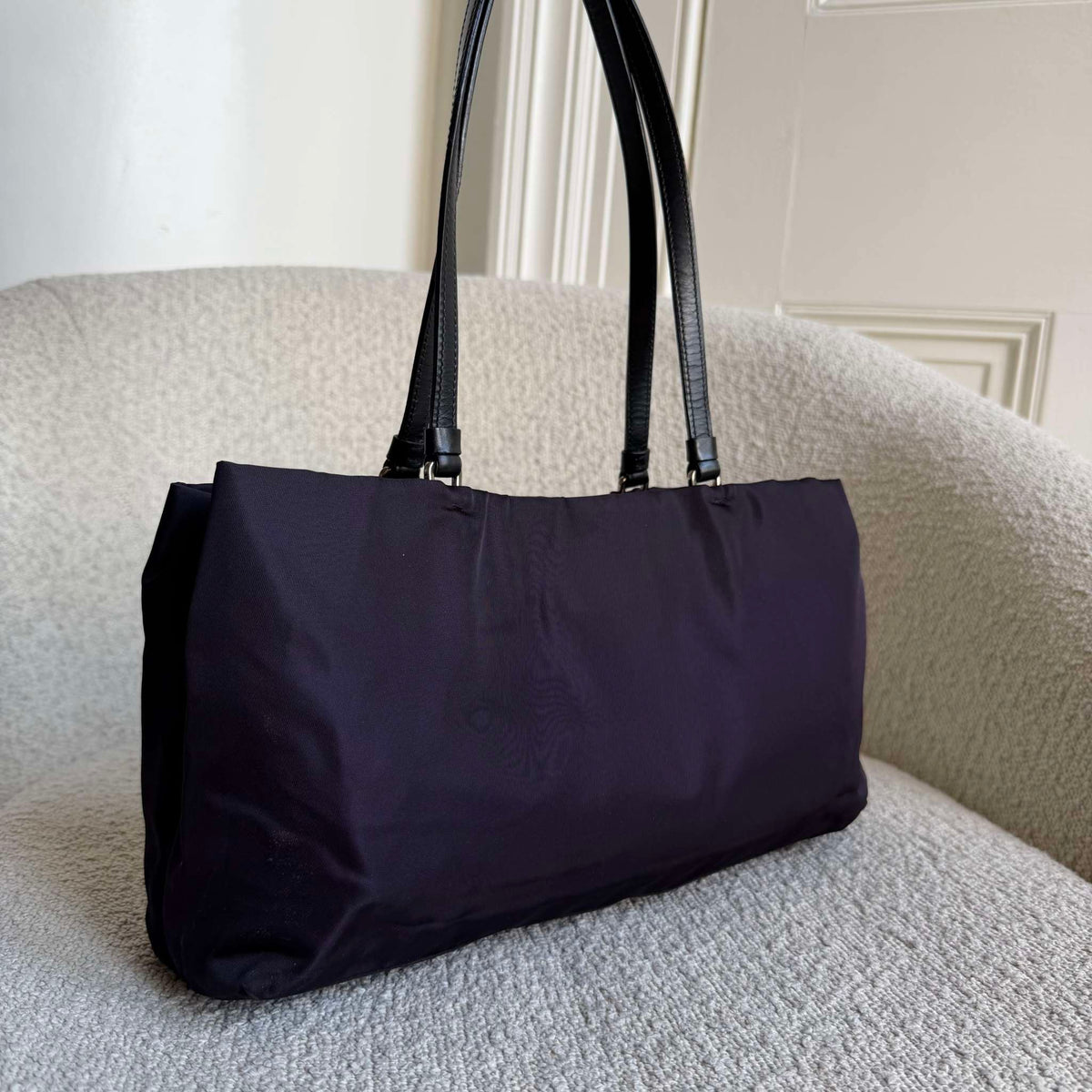 Prada Nylon Purple Shoulder Bag