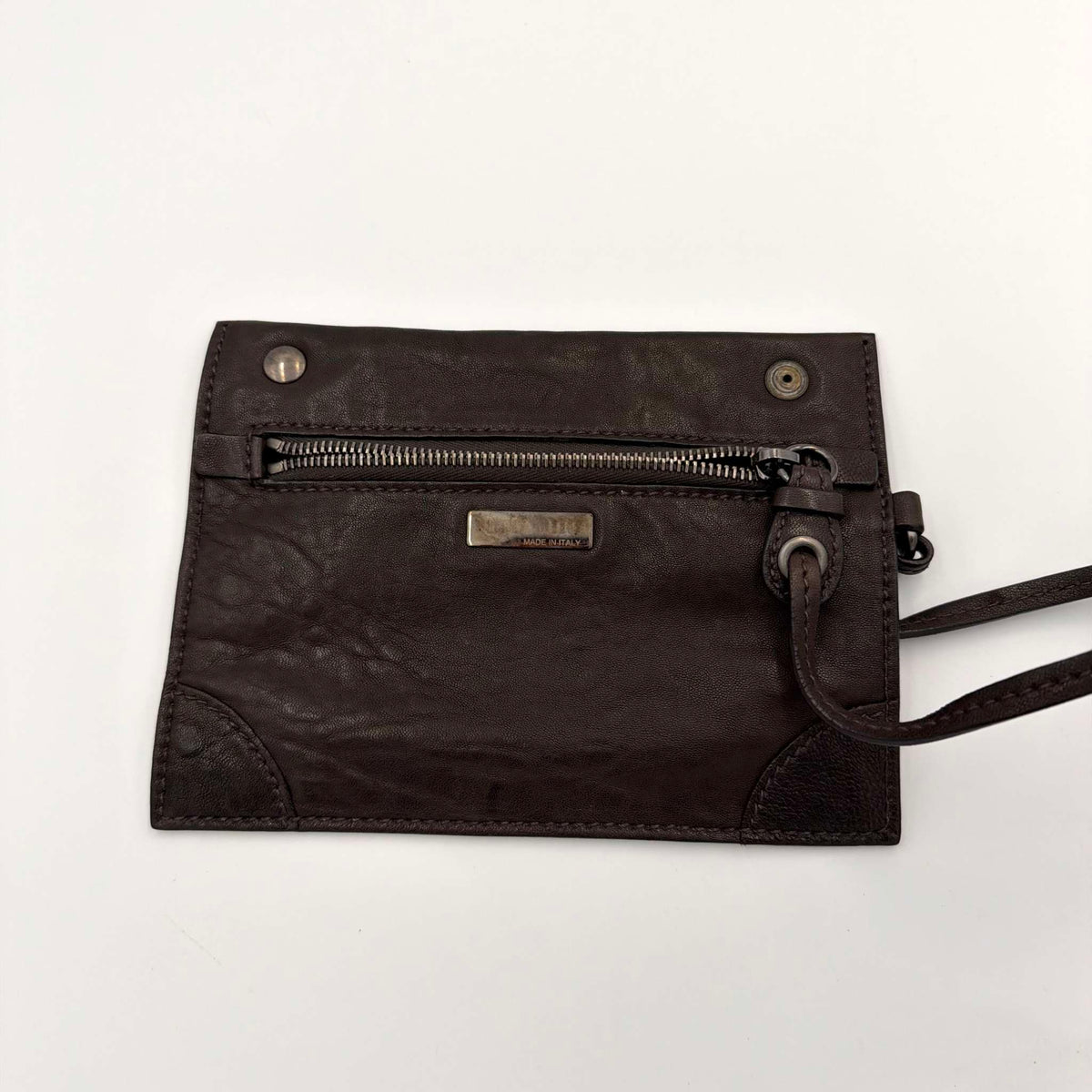 Archive Miu Miu Cow Print Brown Leather Handbag