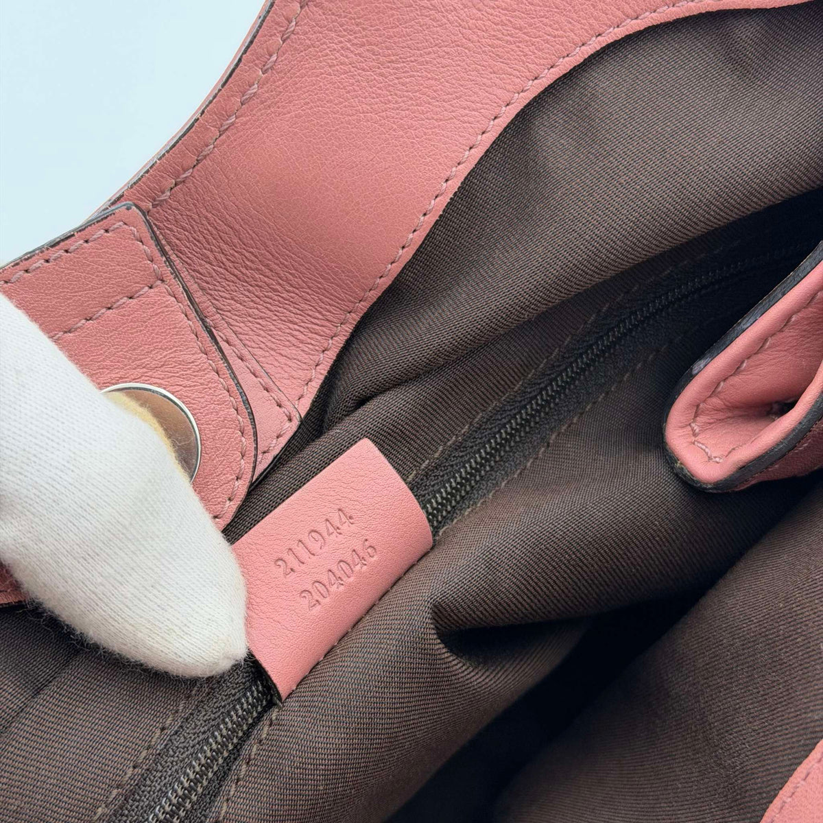 Gucci GG Canvas Sukey Pink Tote Bag