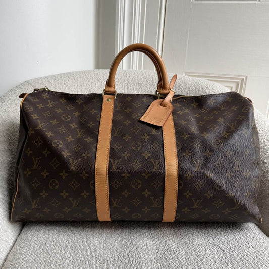 2000 Louis Vuitton Monogram Keepall 50